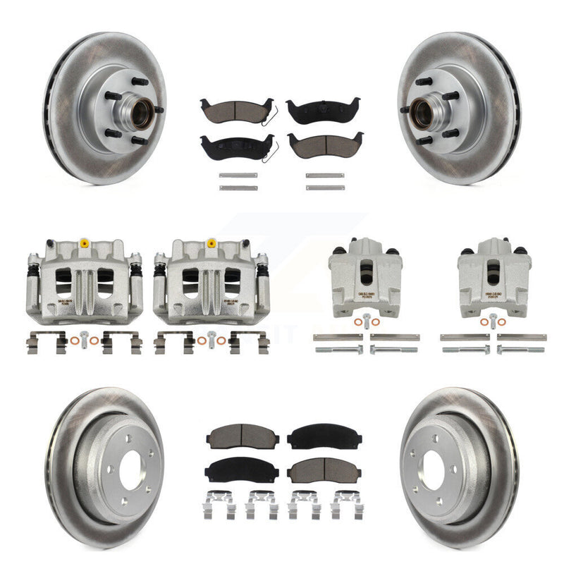 Transit Auto KCG-100773C Disc Brake Kit for 2010-2011 Ford Ranger - Front and Rear product image