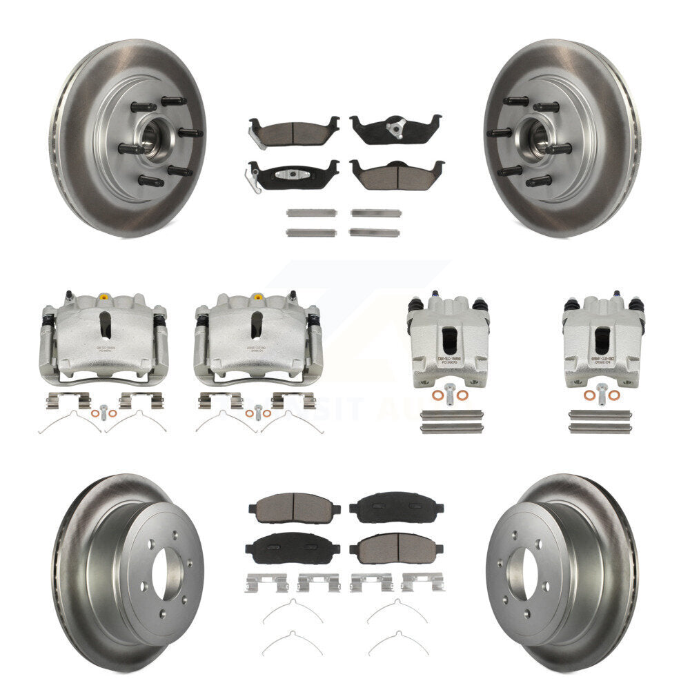 Transit Auto KCG-100774C Disc Brake Kit for 2004-2008 Lincoln Mark LT, Ford F-150 - Front and Rear product image
