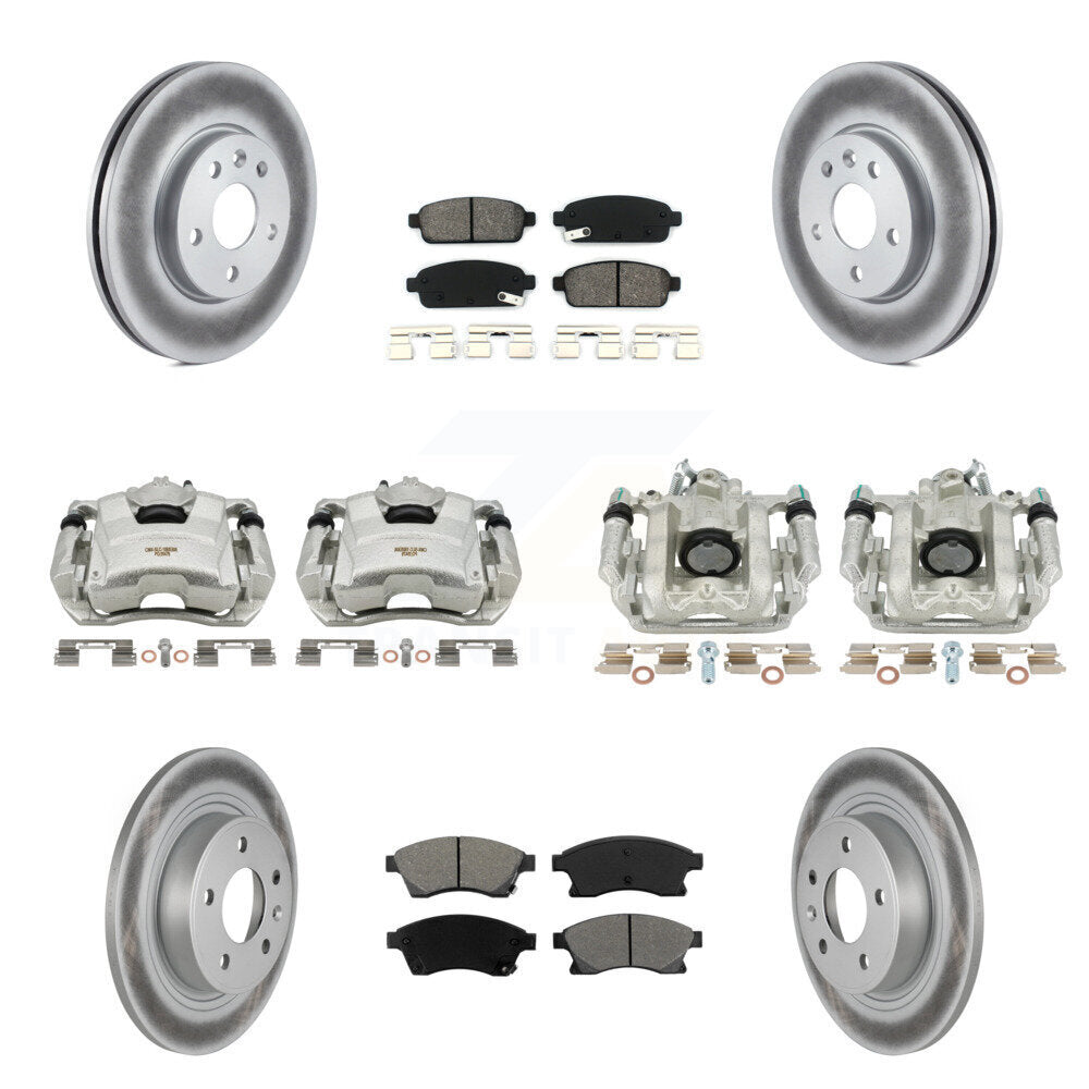 Transit Auto KCG-100774S Disc Brake Kit for 2013 Chevrolet Cruze - Front and Rear product image