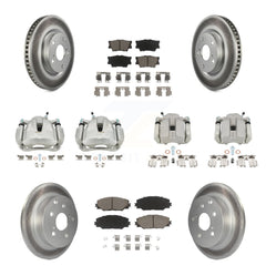 Transit Auto KCG-100775C Disc Brake Kit for 2006-2012 Toyota RAV4 - Front and Rear product image