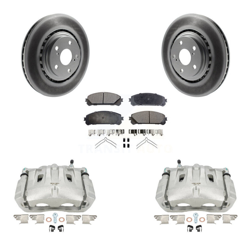 Transit Auto KCG-100775T Disc Brake Kit for 2010-2020 Toyota Highlander, Toyota Sienna, Lexus RX350 - Front product image