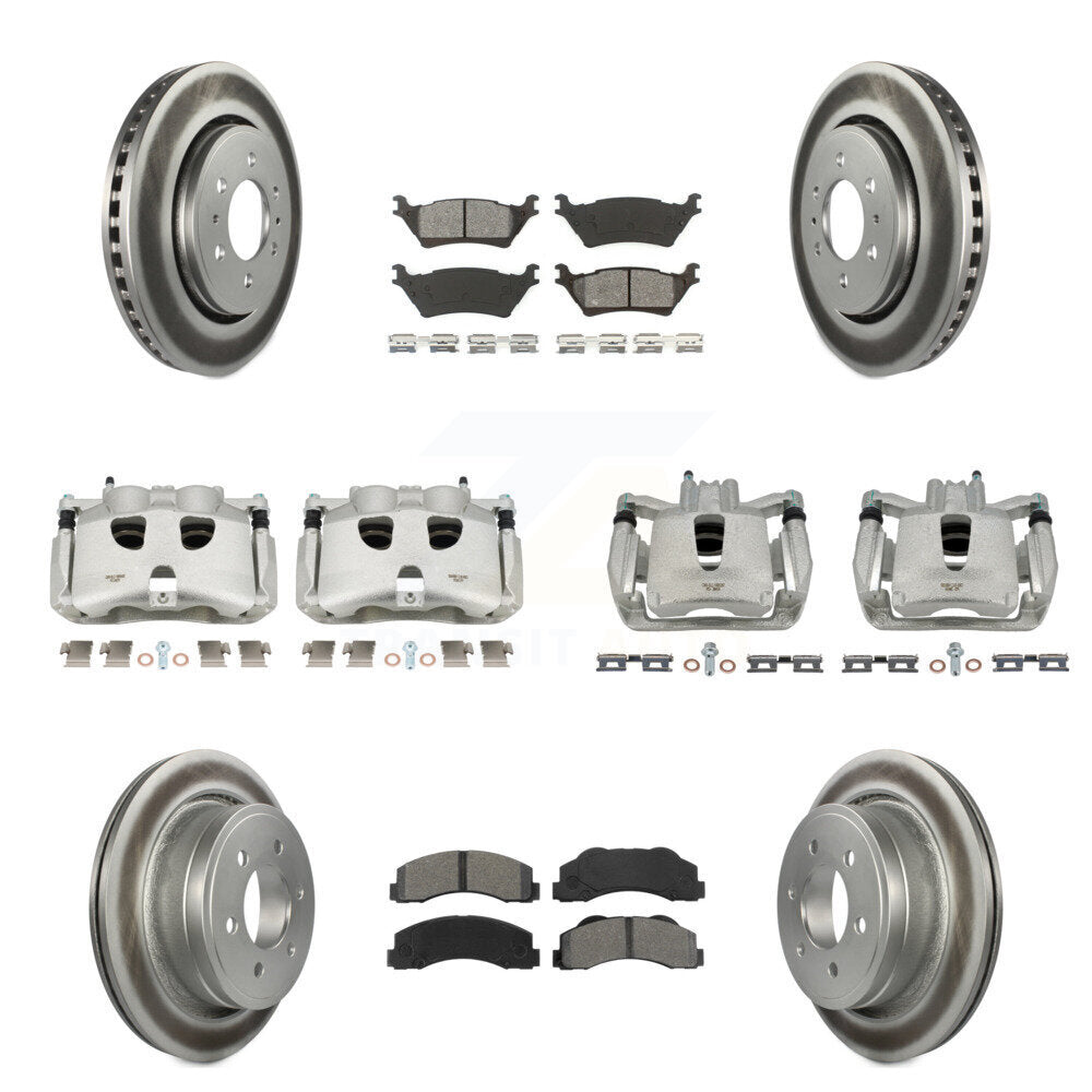 Transit Auto KCG-100776S Disc Brake Kit for 2012-2017 Ford F-150 - Front and Rear product image