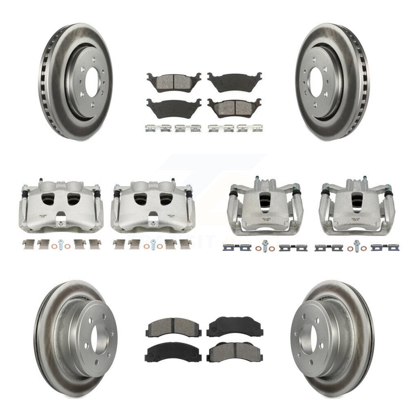 Transit Auto KCG-100776S Disc Brake Kit for 2012-2017 Ford F-150 - Front and Rear product image