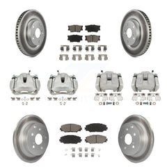Transit Auto KCG-100777C Disc Brake Kit for 2012-2018 Toyota RAV4 - Front and Rear product image