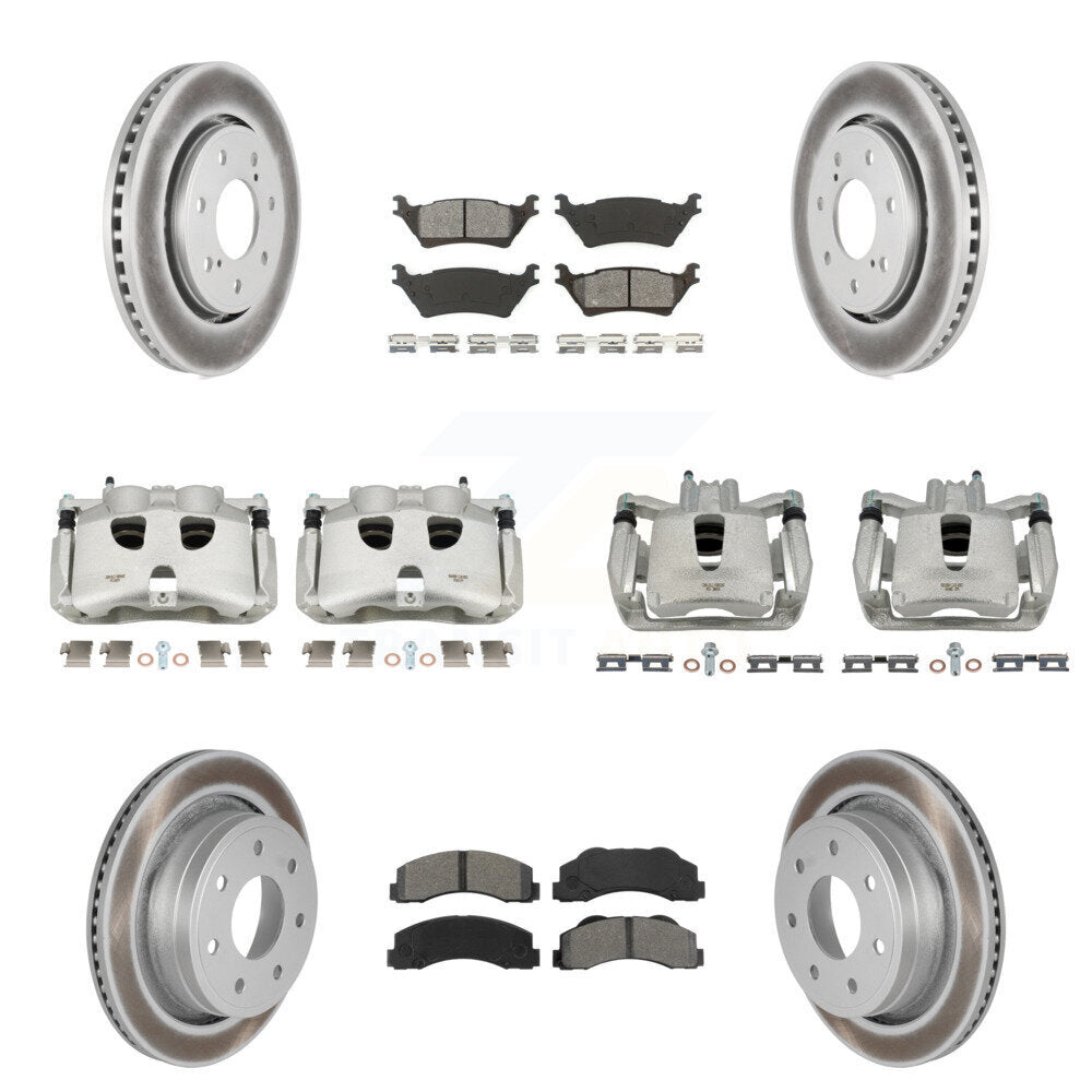 Transit Auto KCG-100777S Disc Brake Kit for 2012-2014 Ford F-150 - Front and Rear product image