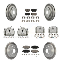 Transit Auto KCG-100778C Disc Brake Kit for 2012-2018 Toyota RAV4 - Front and Rear product image