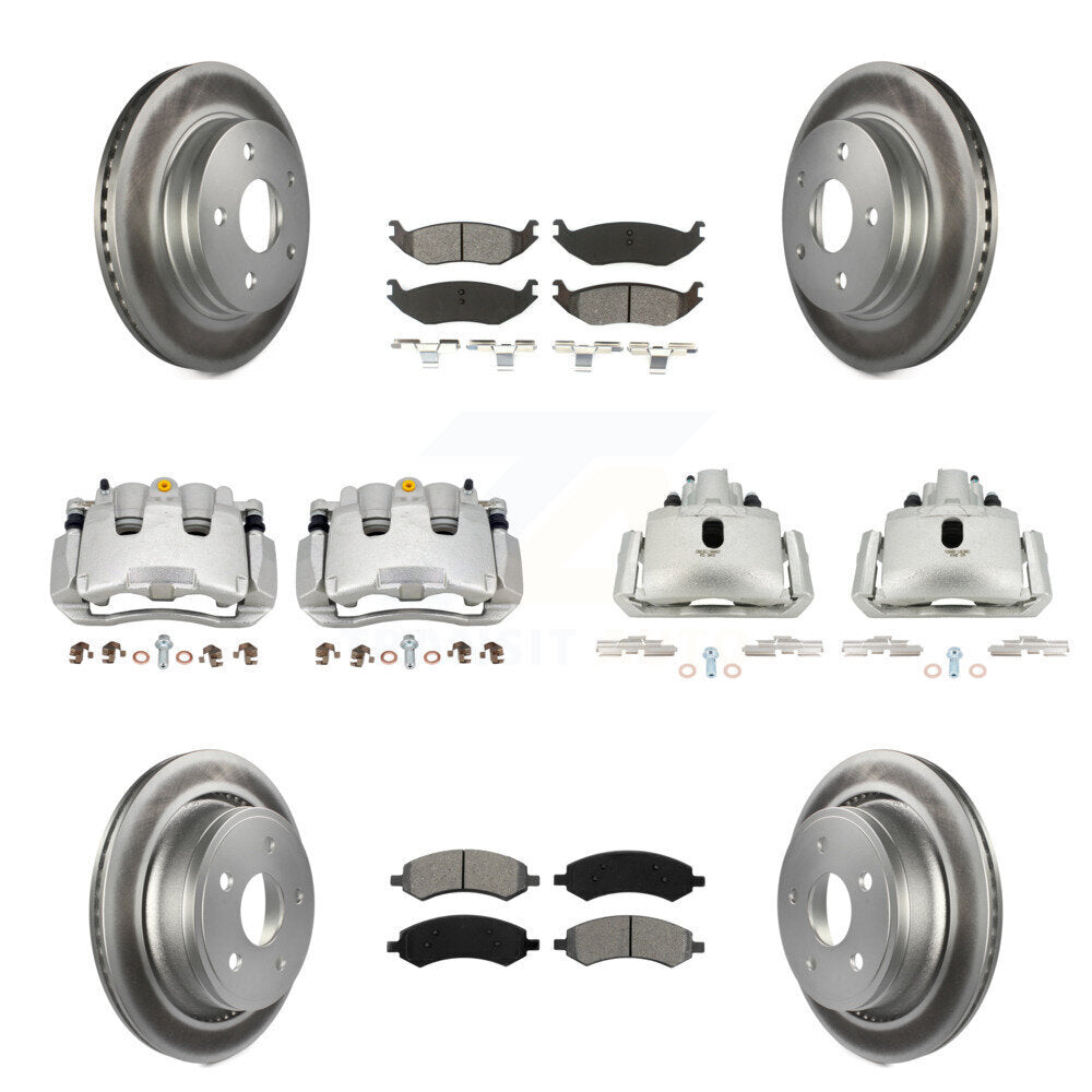 Transit Auto KCG-100778S Disc Brake Kit for 2009-2022 Ram 1500 Classic, Ram 1500, Dodge Ram 1500 - Front and Rear product image