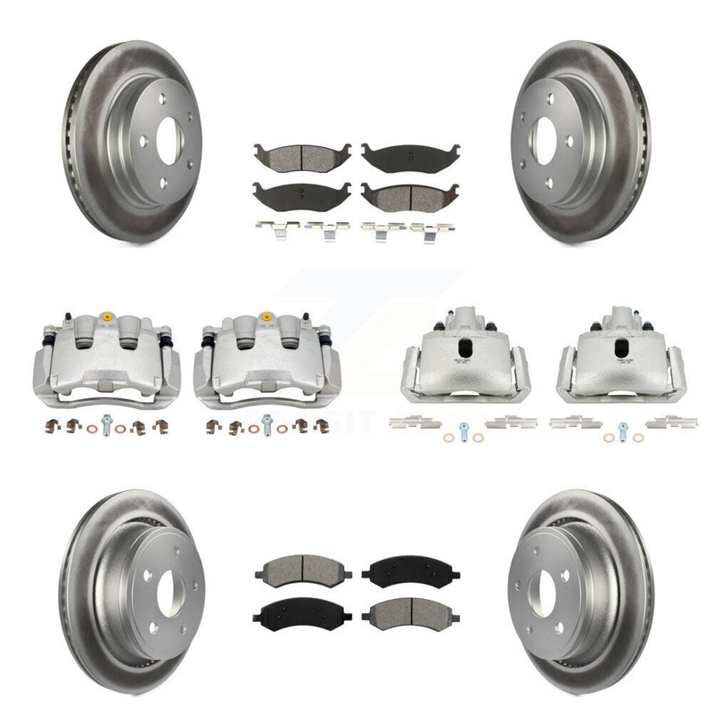 Transit Auto KCG-100778S Disc Brake Kit for 2009-2022 Ram 1500 Classic, Ram 1500, Dodge Ram 1500 - Front and Rear product image