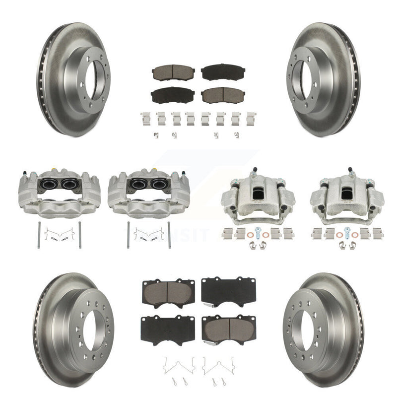 Transit Auto KCG-100779C Disc Brake Kit for 2010-2014 Toyota FJ Cruiser - Front and Rear product image