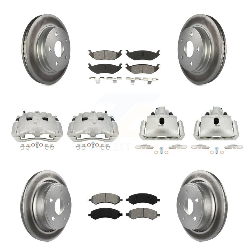 Transit Auto KCG-100780S Disc Brake Kit for 2006-2008 Dodge Ram 1500 - Front and Rear product image
