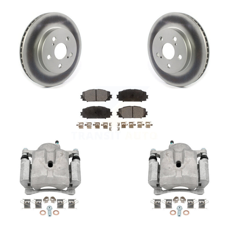 Transit Auto KCG-100780T Disc Brake Kit for 2016-2022 Toyota Corolla, Toyota Prius Prime, Toyota Prius - Front product image