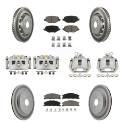 Transit Auto KCG-100781C Disc Brake Kit for 2013-2019 Ford Taurus, Ford Explorer, Ford Special Service Police Sedan & more - Front and Rear product image
