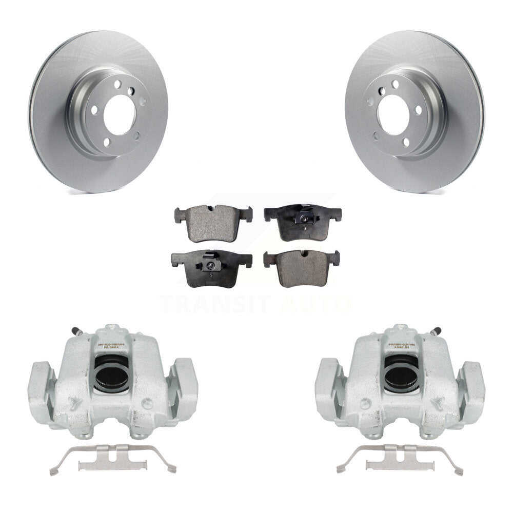 Transit Auto KCG-100781T Disc Brake Kit for 2016-2018 BMW 330e - Front product image