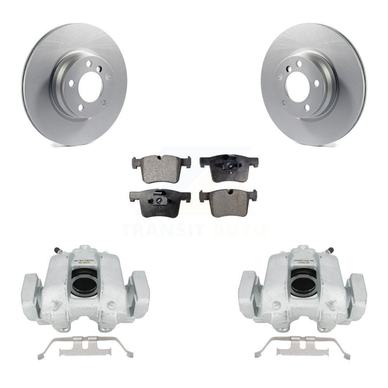 Transit Auto KCG-100781T Disc Brake Kit for 2016-2018 BMW 330e - Front product image