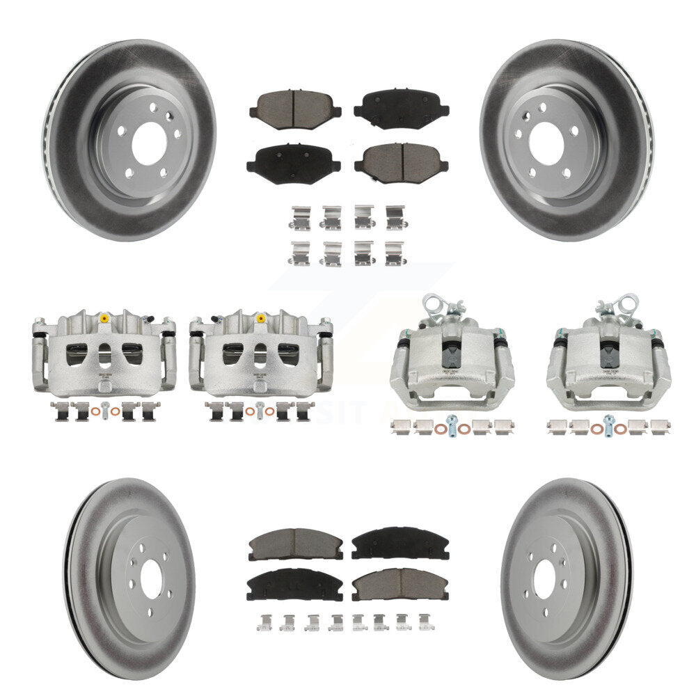 Transit Auto KCG-100782C Disc Brake Kit for 2013 Ford Explorer - Front and Rear product image