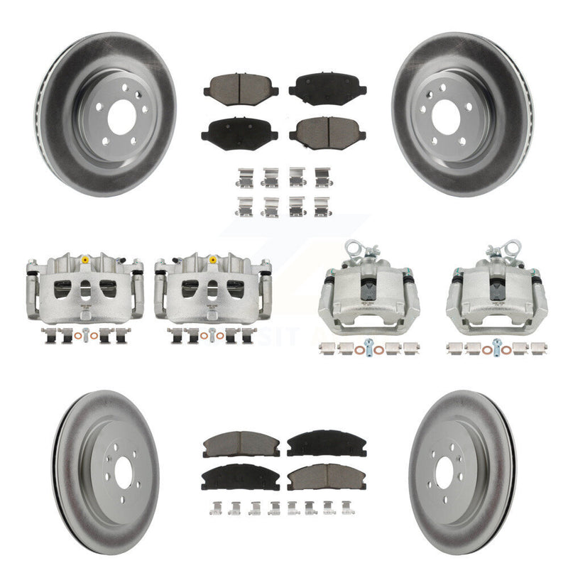 Transit Auto KCG-100782C Disc Brake Kit for 2013 Ford Explorer - Front and Rear product image