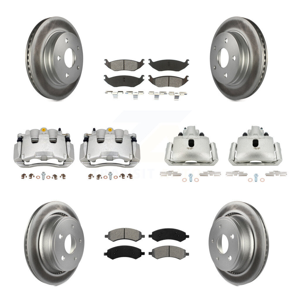 Transit Auto KCG-100783S Disc Brake Kit for 2007-2009 Chrysler Aspen, Dodge Durango - Front and Rear product image