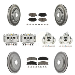 Transit Auto KCG-100785C Disc Brake Kit for 2016 Lincoln MKS - Front and Rear product image