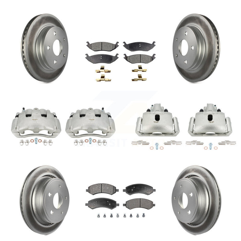 Transit Auto KCG-100785T Disc Brake Kit for 2006-2008 Dodge Ram 1500 - Front and Rear product image