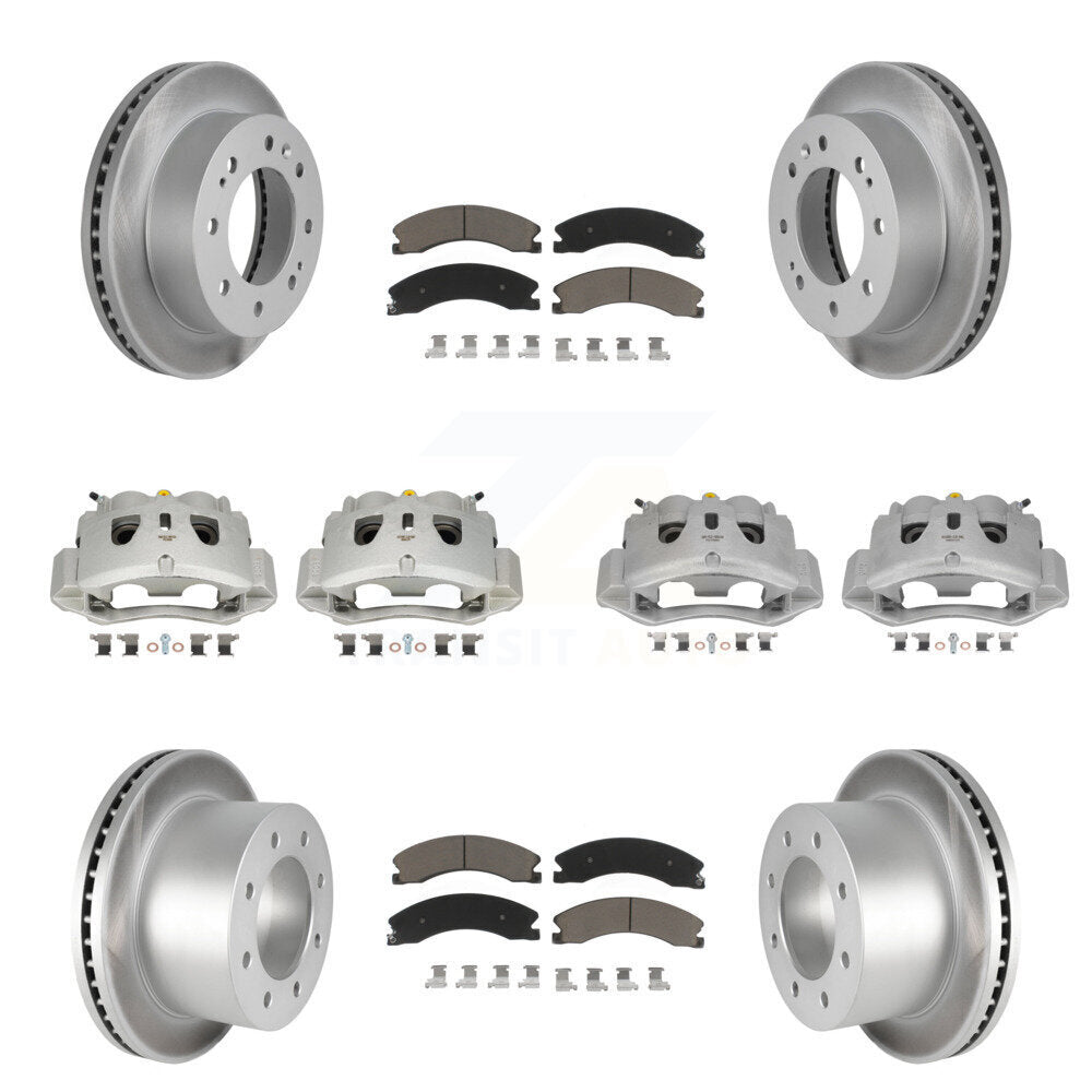 Transit Auto KCG-100787C Disc Brake Kit for 2011-2019 Chevrolet Silverado 3500 HD, GMC Sierra 3500 HD - Front and Rear product image