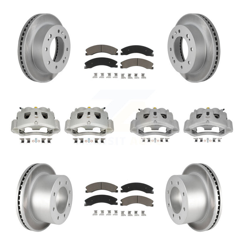 Transit Auto KCG-100787C Disc Brake Kit for 2011-2019 Chevrolet Silverado 3500 HD, GMC Sierra 3500 HD - Front and Rear product image