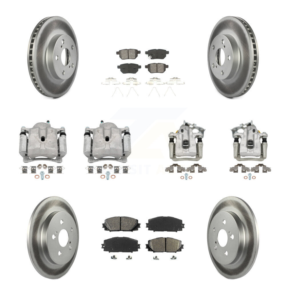 Transit Auto KCG-100787S Disc Brake Kit for 2010-2015 Toyota Prius Plug-In, Toyota Prius - Front and Rear product image
