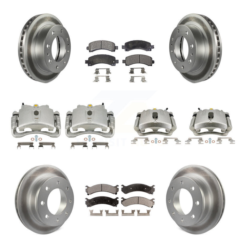 Transit Auto KCG-100787T Disc Brake Kit for 2008-2020 GMC Savana 2500, Chevrolet Express 2500 - Front and Rear product image