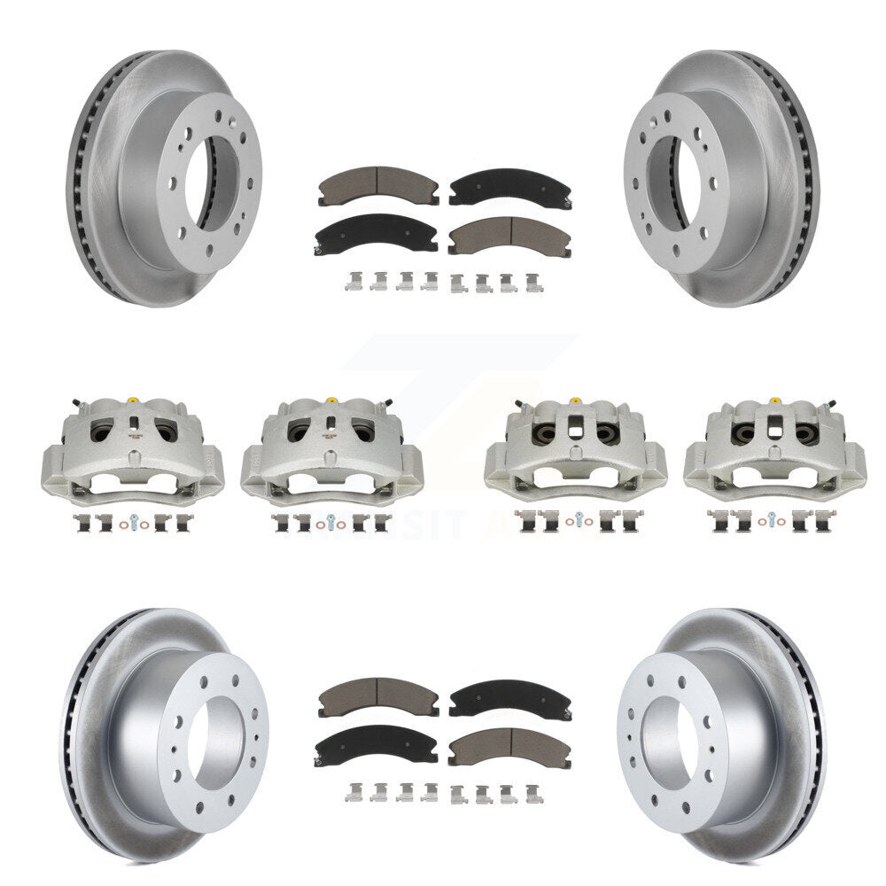Transit Auto KCG-100788C Disc Brake Kit for 2011-2019 Chevrolet Suburban 3500 HD, Chevrolet Silverado 2500 HD, Chevrolet Silverado 3500 HD & more - Front and Rear product image