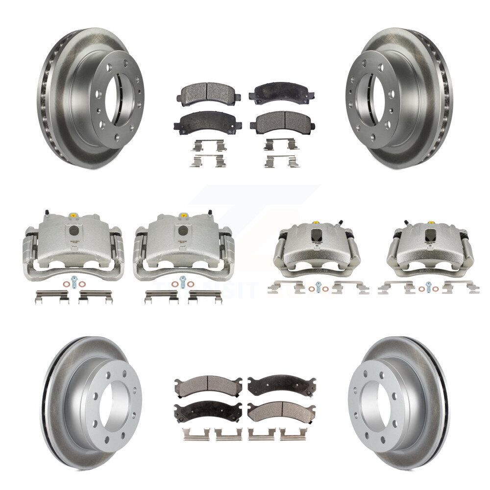 Transit Auto KCG-100788T Disc Brake Kit for 2007-2018 Chevrolet Express 2500, GMC Savana 2500 - Front and Rear product image