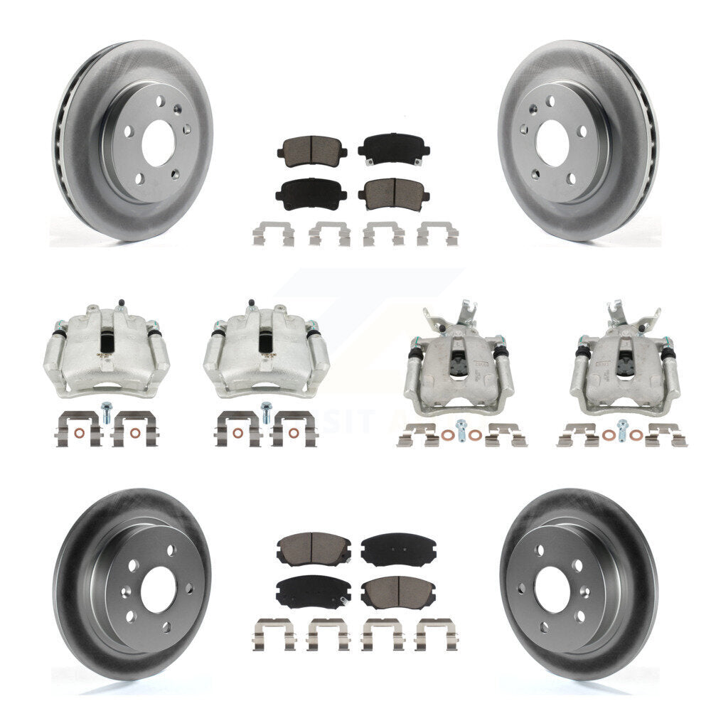 Transit Auto KCG-100789C Disc Brake Kit for 2014-2016 Chevrolet Malibu Limited, Chevrolet Malibu - Front and Rear product image
