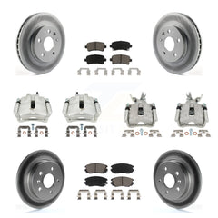 Transit Auto KCG-100789C Disc Brake Kit for 2014-2016 Chevrolet Malibu Limited, Chevrolet Malibu - Front and Rear product image