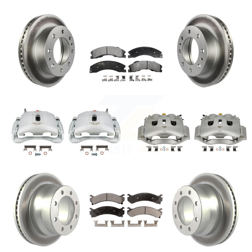 Transit Auto KCG-100789P Disc Brake Kit for 2009-2020 Chevrolet Express 4500, GMC Savana 4500 - Front and Rear product image