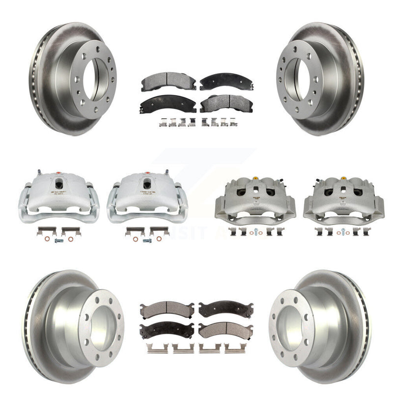 Transit Auto KCG-100789P Disc Brake Kit for 2009-2020 Chevrolet Express 4500, GMC Savana 4500 - Front and Rear product image