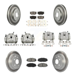 Transit Auto KCG-100789S Disc Brake Kit for 2012-2018 Toyota RAV4 - Front and Rear product image