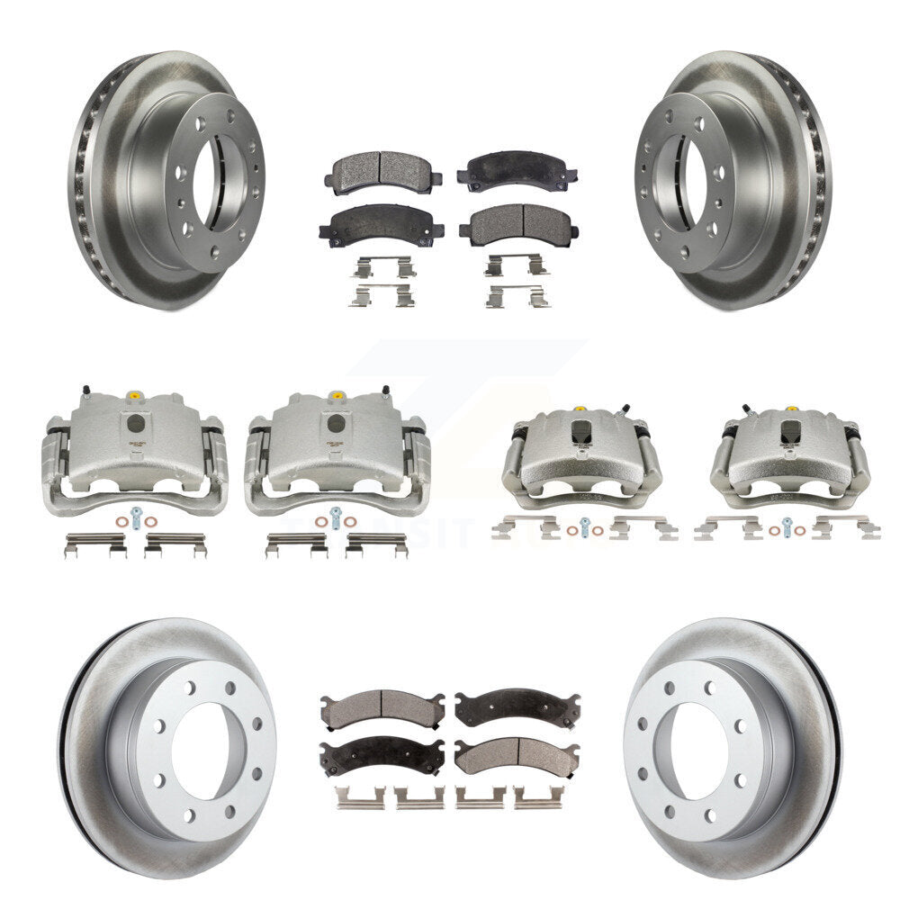 Transit Auto KCG-100789T Disc Brake Kit for 2007-2010 Chevrolet Express 2500, GMC Savana 2500 - Front and Rear product image