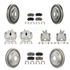 Transit Auto KCG-100790C Disc Brake Kit for 2014-2015 Chevrolet Malibu - Front and Rear product image