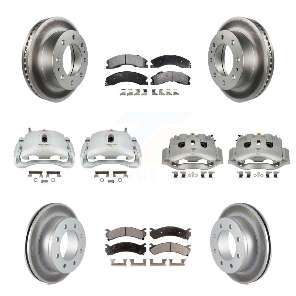 Transit Auto KCG-100790P Disc Brake Kit for 2010-2011 Chevrolet Express 4500 - Front and Rear product image