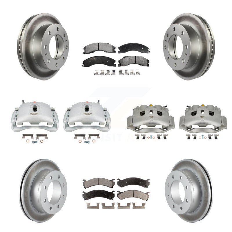 Transit Auto KCG-100790P Disc Brake Kit for 2010-2011 Chevrolet Express 4500 - Front and Rear product image