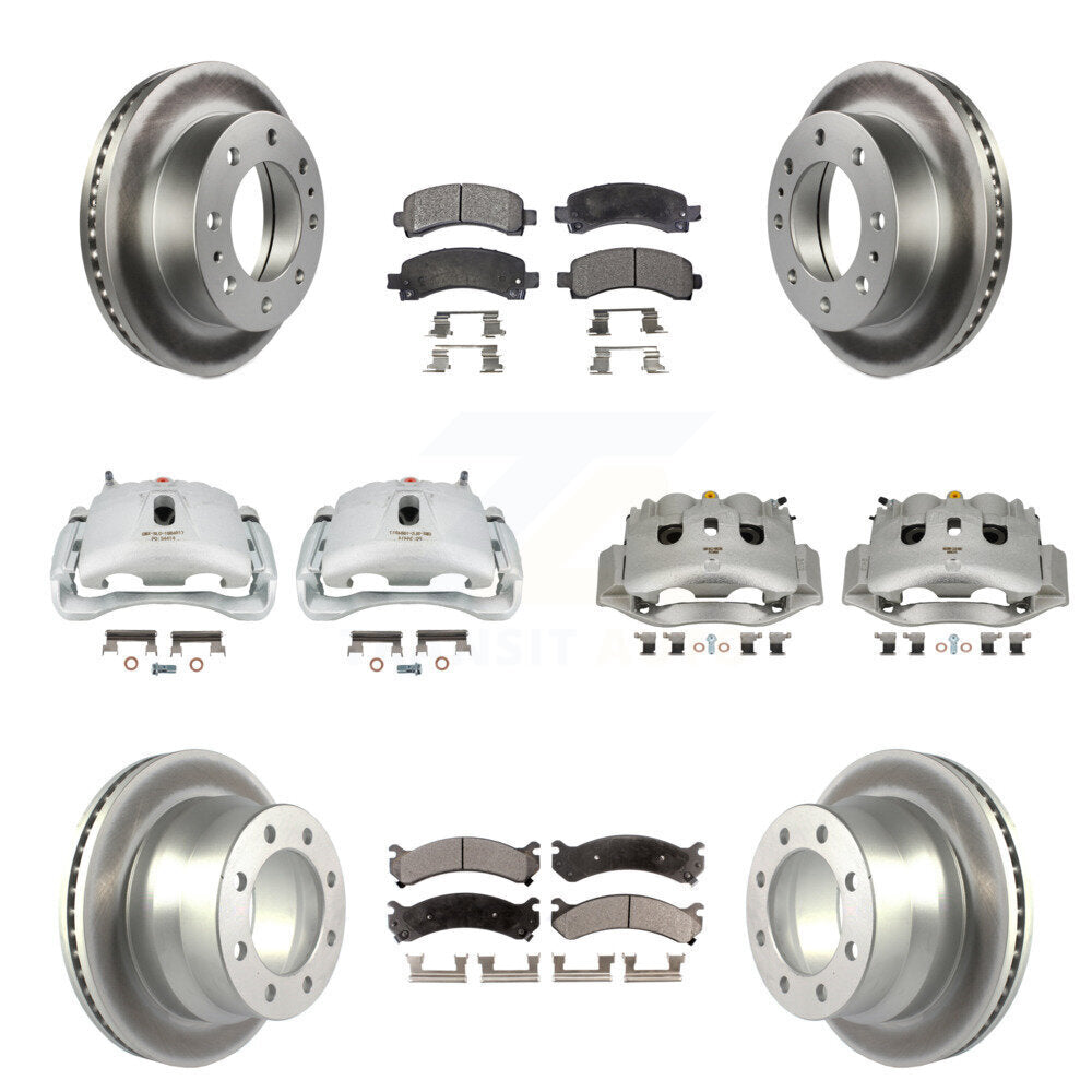 Transit Auto KCG-100791P Disc Brake Kit for 2016 Chevrolet Express 4500 - Front and Rear product image