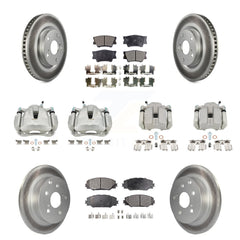 Transit Auto KCG-100791T Disc Brake Kit for 2006-2012 Toyota RAV4 - Front and Rear product image