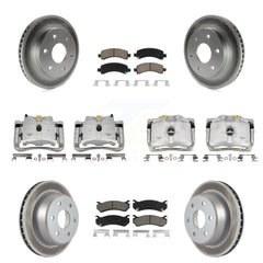 Transit Auto KCG-100793C Disc Brake Kit for 2002-2008 Cadillac Escalade, Chevrolet Avalanche 1500, Chevrolet Express 1500 & more - Front and Rear product image