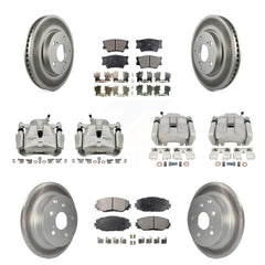 Transit Auto KCG-100793T Disc Brake Kit for 2012-2018 Toyota RAV4 - Front and Rear product image