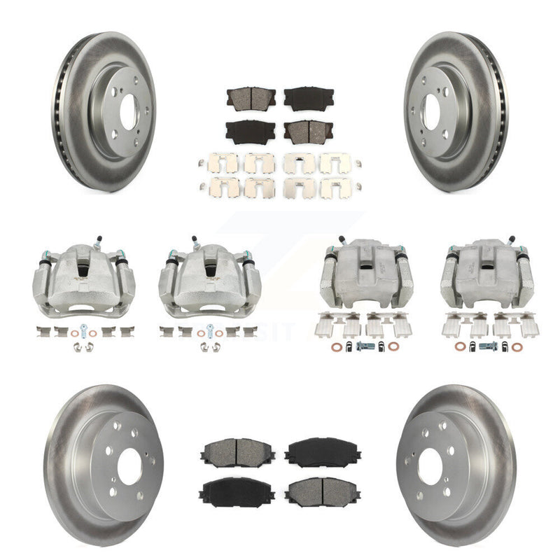 Transit Auto KCG-100794S Disc Brake Kit for 2014-2015 Toyota RAV4 - Front and Rear product image