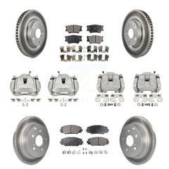 Transit Auto KCG-100794T Disc Brake Kit for 2012-2018 Toyota RAV4 - Front and Rear product image