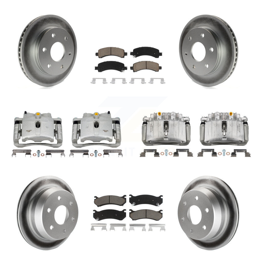 Transit Auto KCG-100795C Disc Brake Kit for 2002 Chevrolet Avalanche 1500 - Front and Rear product image