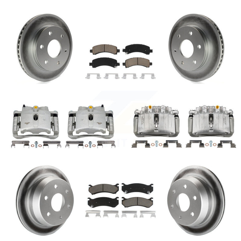 Transit Auto KCG-100795C Disc Brake Kit for 2002 Chevrolet Avalanche 1500 - Front and Rear product image