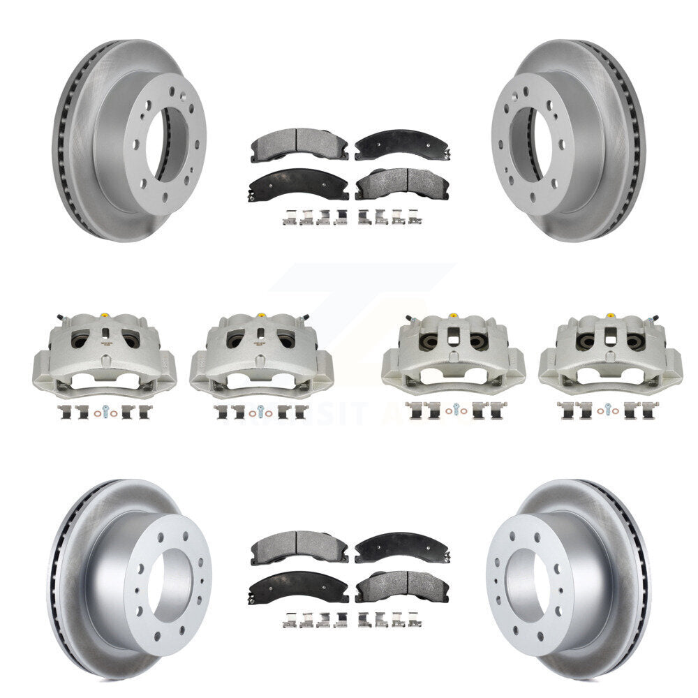 Transit Auto KCG-100795P Disc Brake Kit for 2011-2019 Chevrolet Suburban 3500 HD, Chevrolet Silverado 2500 HD, Chevrolet Silverado 3500 HD & more - Front and Rear product image