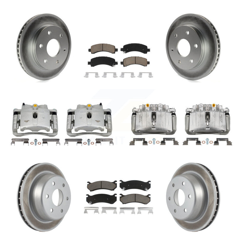 Transit Auto KCG-100796C Disc Brake Kit for 2002 Chevrolet Tahoe, GMC Yukon, GMC Yukon XL 1500 - Front and Rear product image