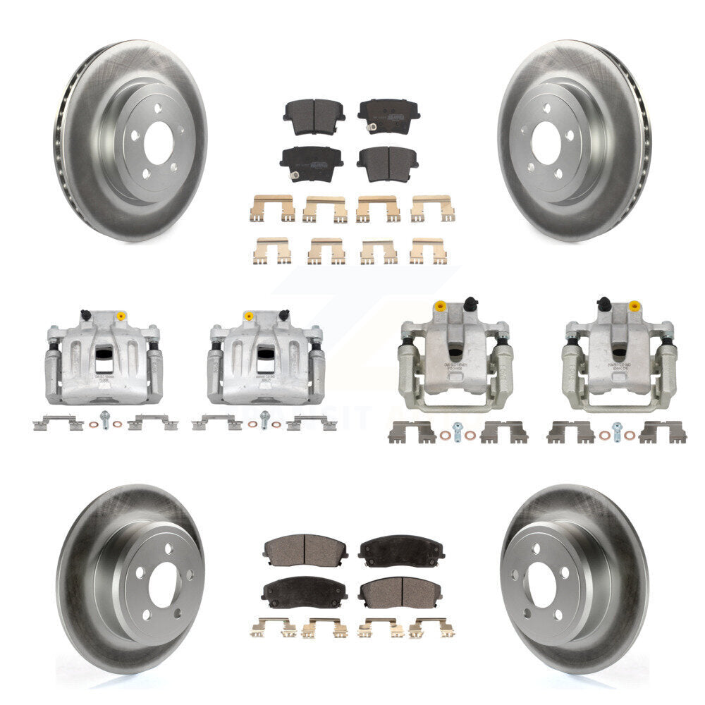 Transit Auto KCG-100797P Disc Brake Kit for 2015-2016 Dodge Charger - Front and Rear product image