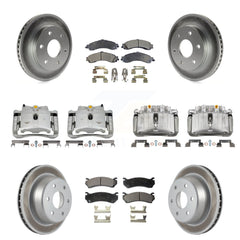 Transit Auto KCG-100797T Disc Brake Kit for 2000-2006 Chevrolet Silverado 1500, Cadillac Escalade, Cadillac Escalade ESV & more - Front and Rear product image